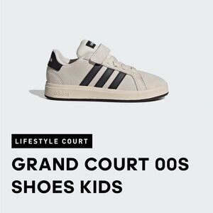 Adidas Kids' Suede Sneakers with Black Accents